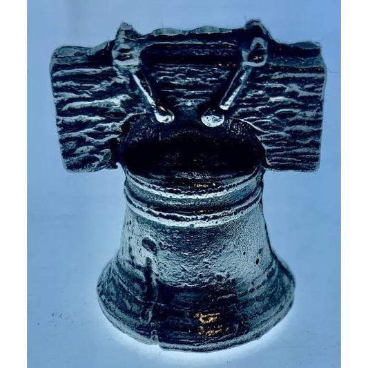 Approx. 2.10 Troy Oz MK BarZ 3D LIBERTY BELL 2 Part Mold.999 FS