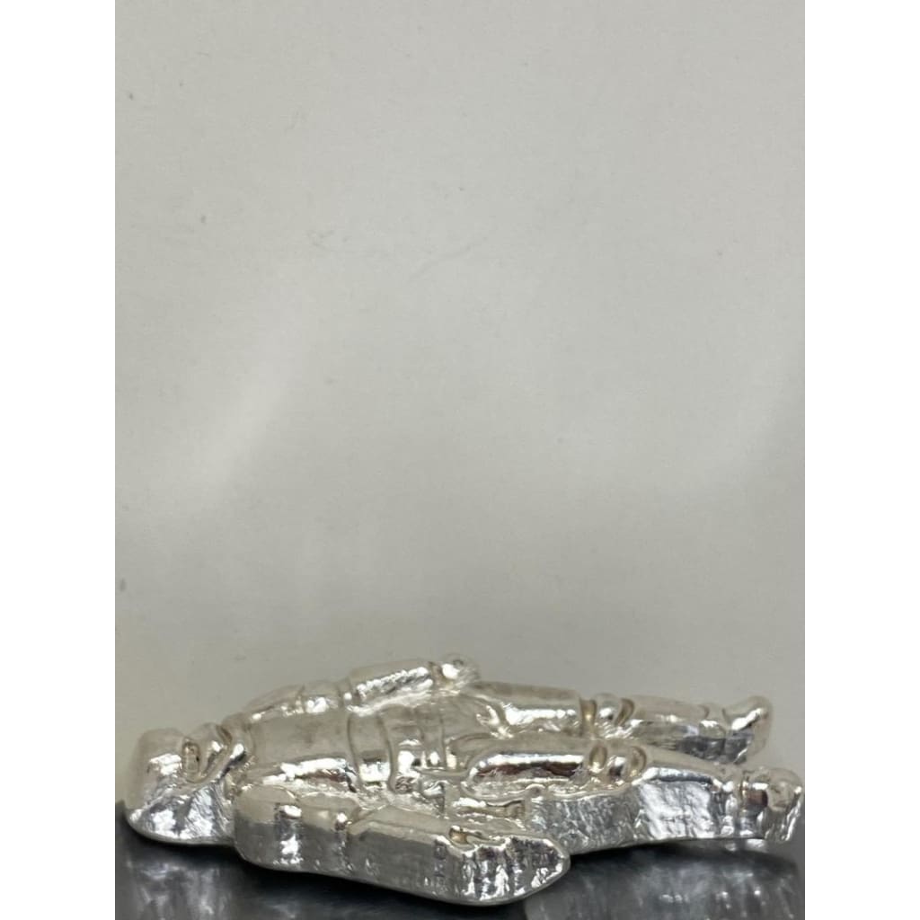 Approx 2.9 Ozt MK BarZ Storm Trooper Sand Cast Bar.999 Fine Silver