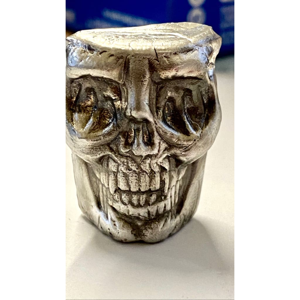 High relief Grim Skull