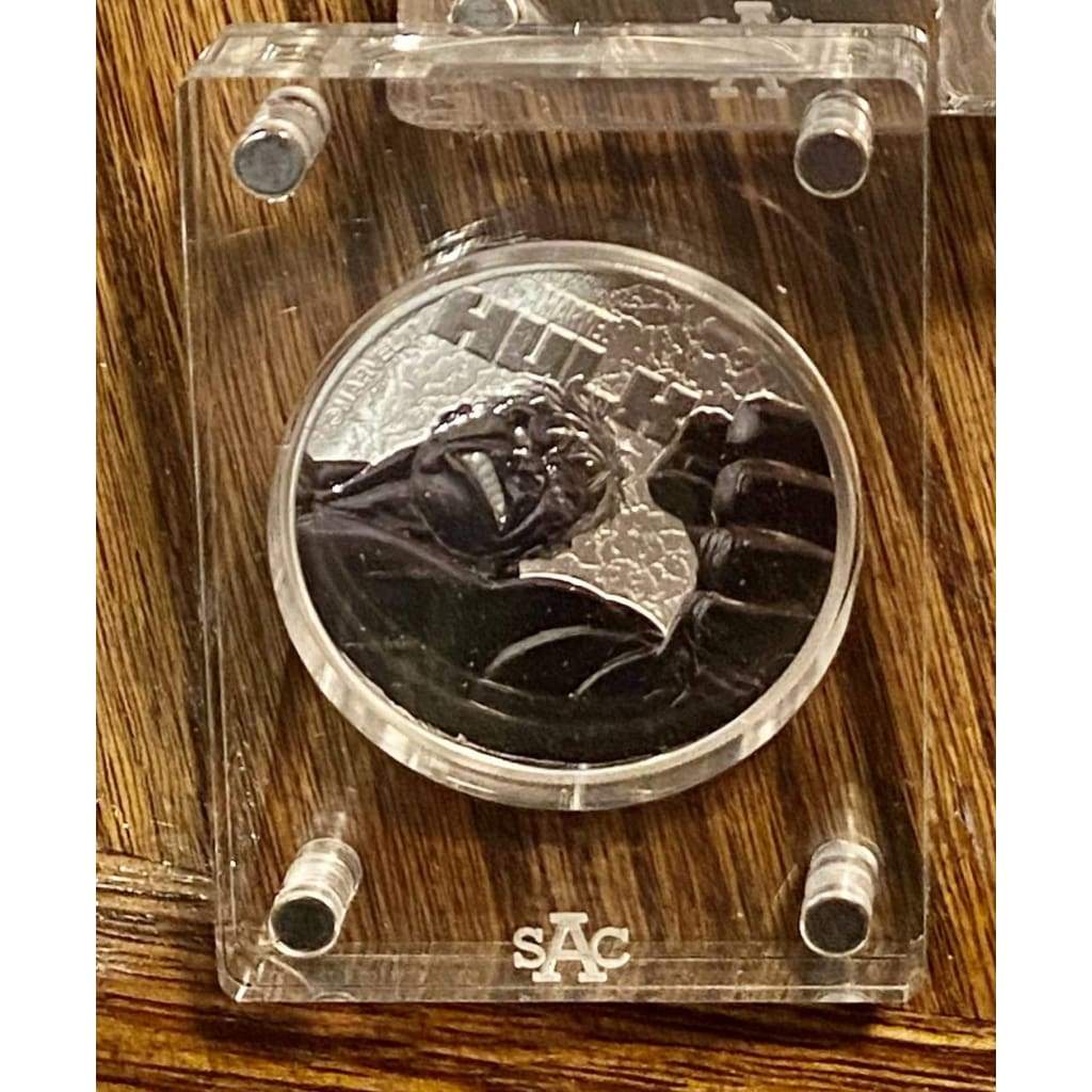 Mini Round Acrylic Magnetized Art Bar Slab - 40.75mm