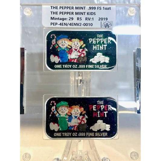 SAC art bar holder double art bar horizontal display - MK BARZ AND BULLION