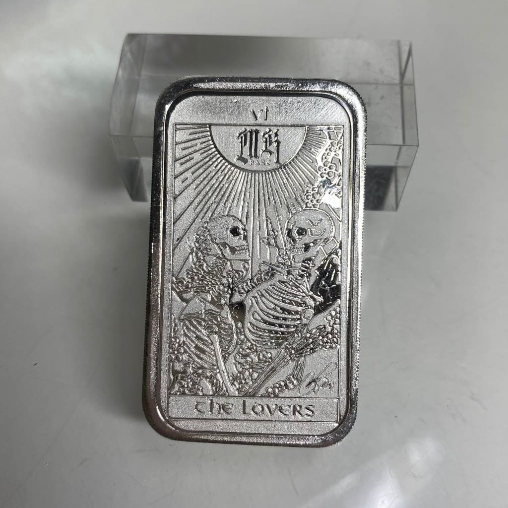 1 Ozt MK BarZ "Silver Six-Shooter" Pistolet Revolver Coulé à La Main - Foto 5