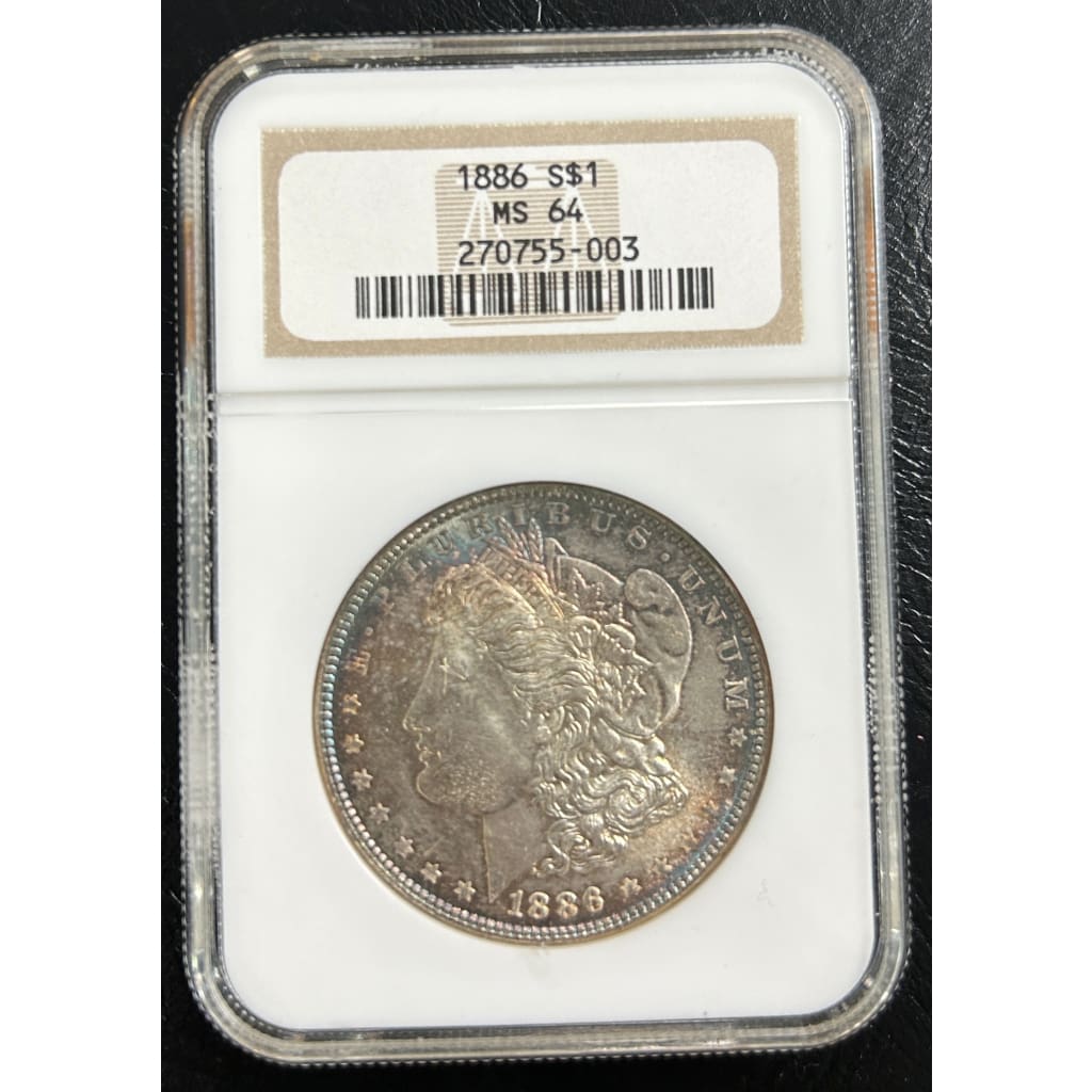 1886 NGC MS 64 S$1