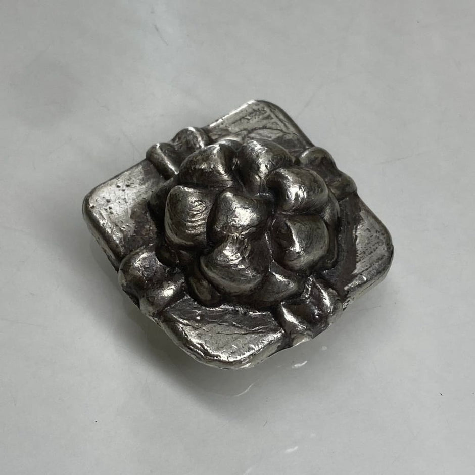 CATRINA DAY OF THE DEAD SKULL Teschio Dia Muertos Shape 1 Oz Moneta Argento 5 Palau 2018 - Foto 4