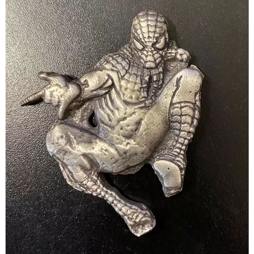 2.5 Oz MK BarZ ’Spider-Man’ Bar.999 Fine Silver