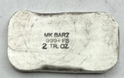 2 Oz MK BarZ Trump House 2024- Take America Back! Bar.999 FS