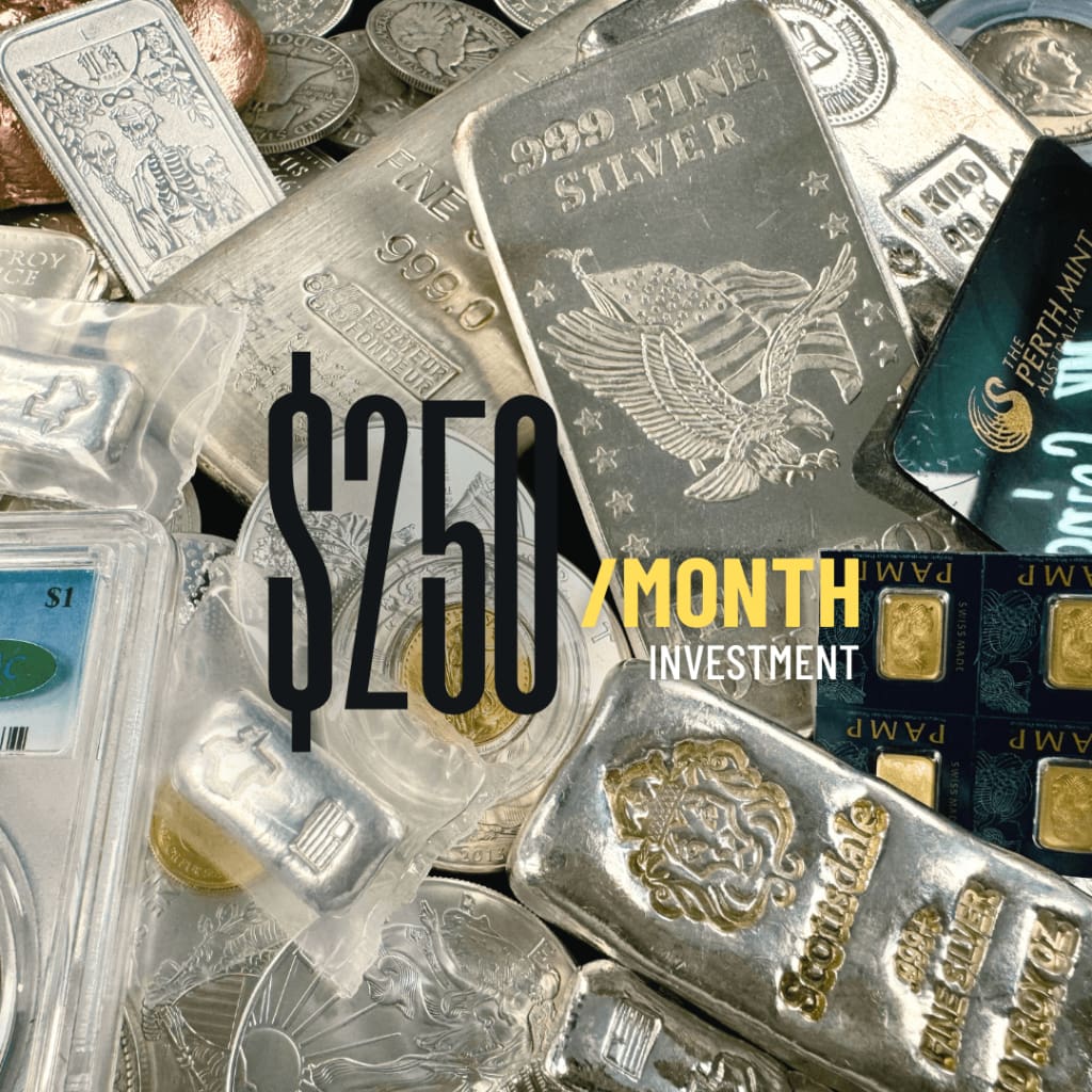 $250 Monthly Metals Investment Box