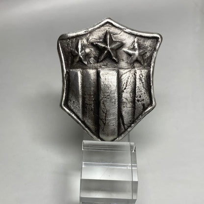 3 Oz MK BarZ USA Shield.999 FS Hand Poured