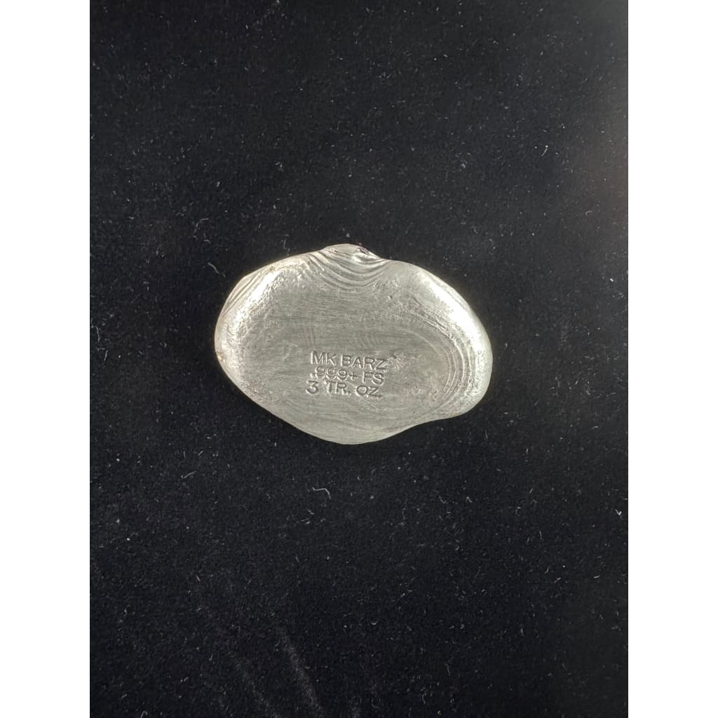 3 Troy Oz MK BARZ ’MEGA HONKERS’.999 FS Hand Poured