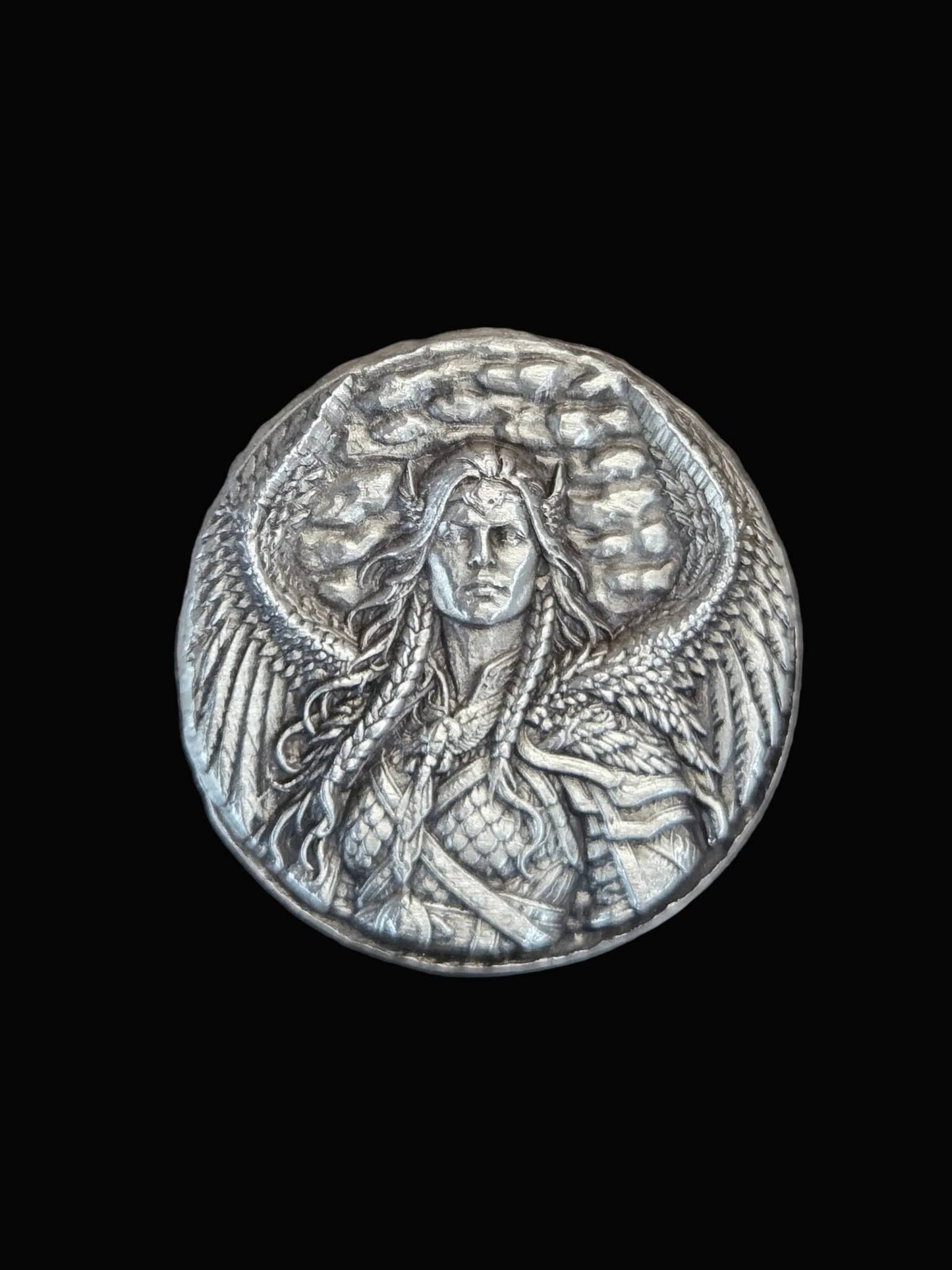 1 ozt MK BARZ "Valkyrie" Hand Poured .999 FS