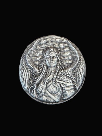 1 ozt MK BARZ "Valkyrie" Hand Poured .999 FS
