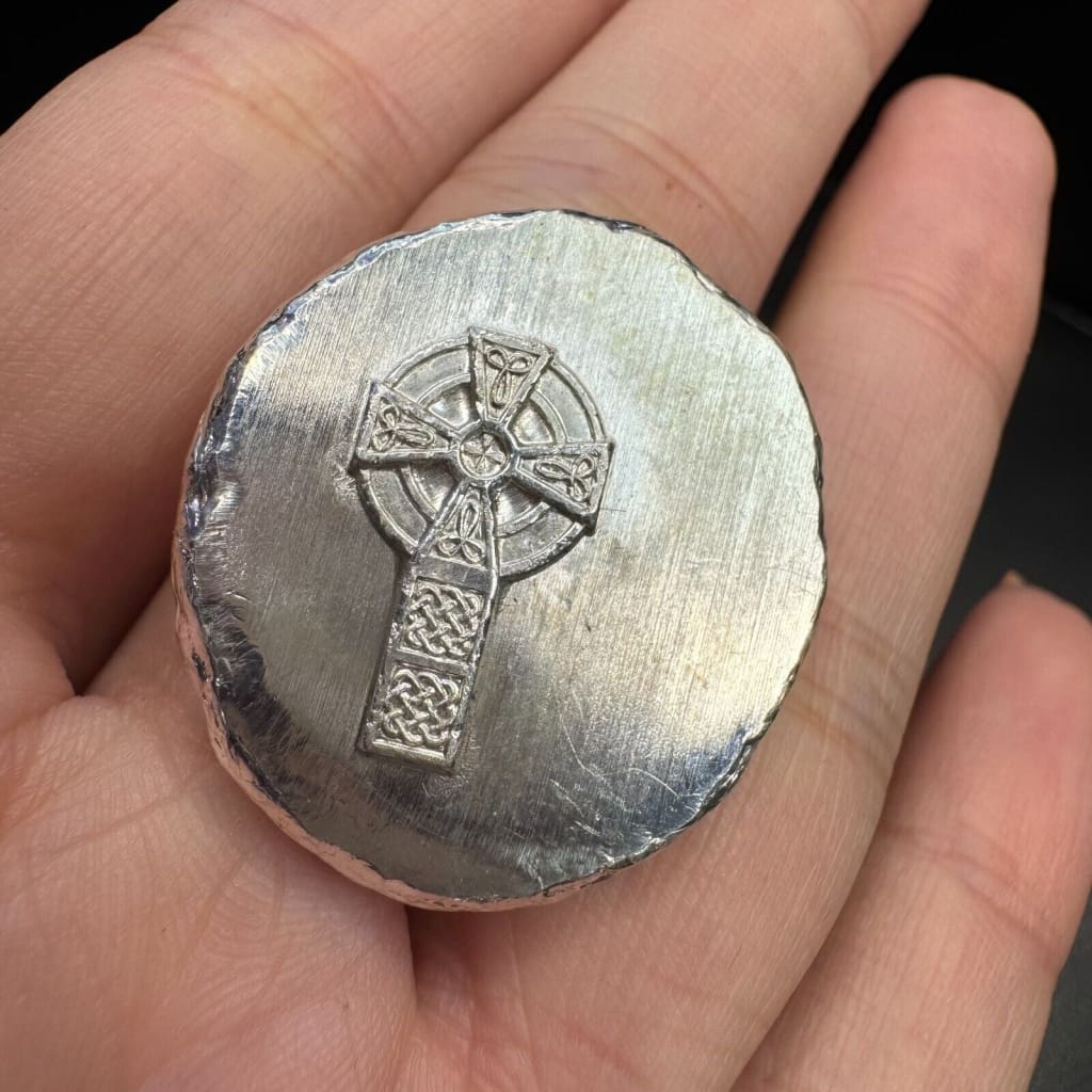 5 Troy Ounce MK BarZ .999 Fine Silver Round – Stamped With