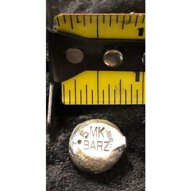 .5 oz MK BarZ Mini Chunk Round-Fleur De Lis Hand Poured Bar.999FS