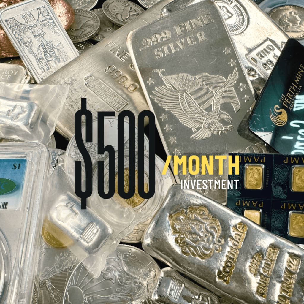 $500 Monthly Metals Investment Box