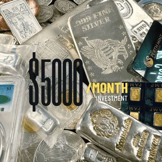 $5000 Monthly Metals Investment Box