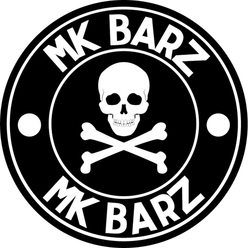 2 Troy Oz. MK BarZ Classic Kit Kat Stamped Bar .999 Fine Silver