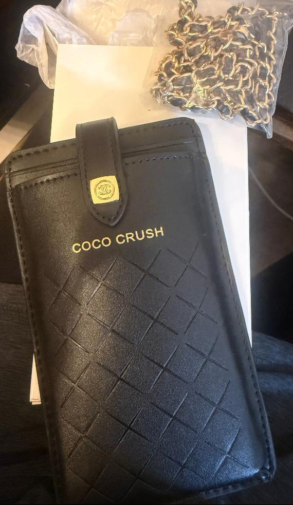 Chanel Coco Crush Cross Body Phone Holder on Chain