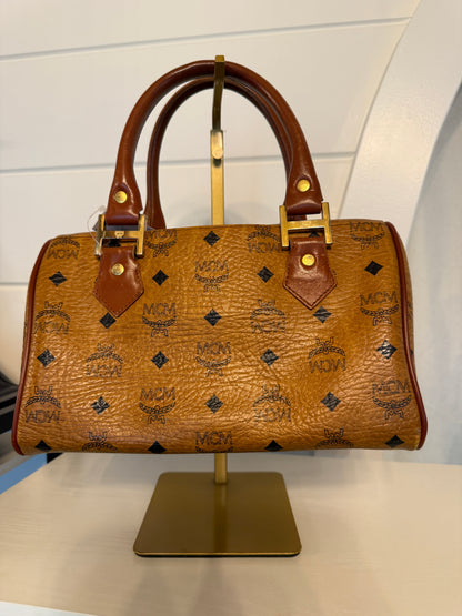 MCM Medium Boston Bag