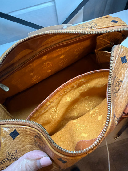 MCM Medium Boston Bag