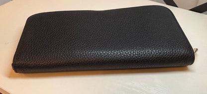 Dior Navy & Magenta Leather Zippy Wallet