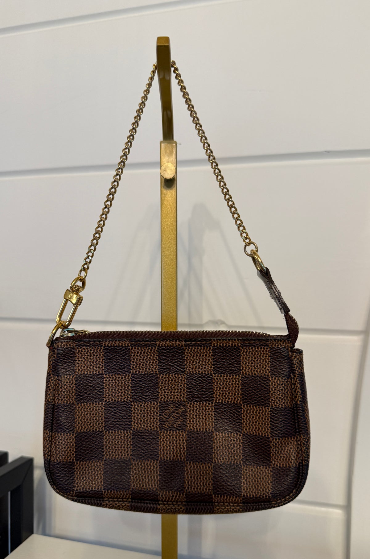 Louis Vuitton Damier Ebene Mini Pouchette