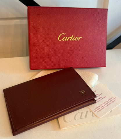 Cartier Vintage Card Case in the Box - NEW