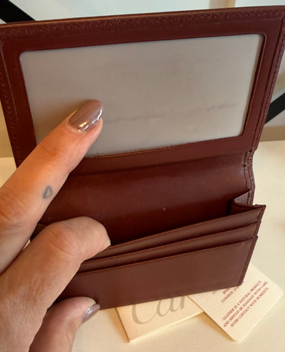 Cartier Vintage Card Case in the Box - NEW