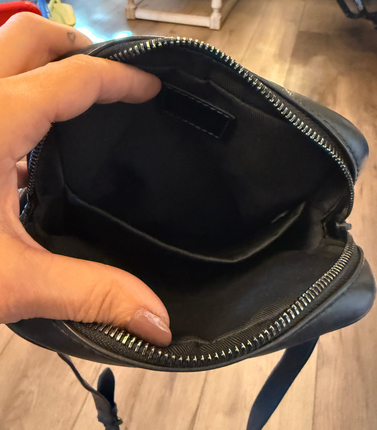 Louis Vuitton Monogram Shadow Danube PM Cross Body Black