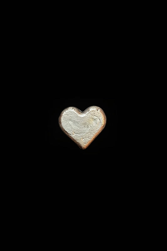.25 ozt MK BarZ "Mini Heart" Hand Poured .999 FS