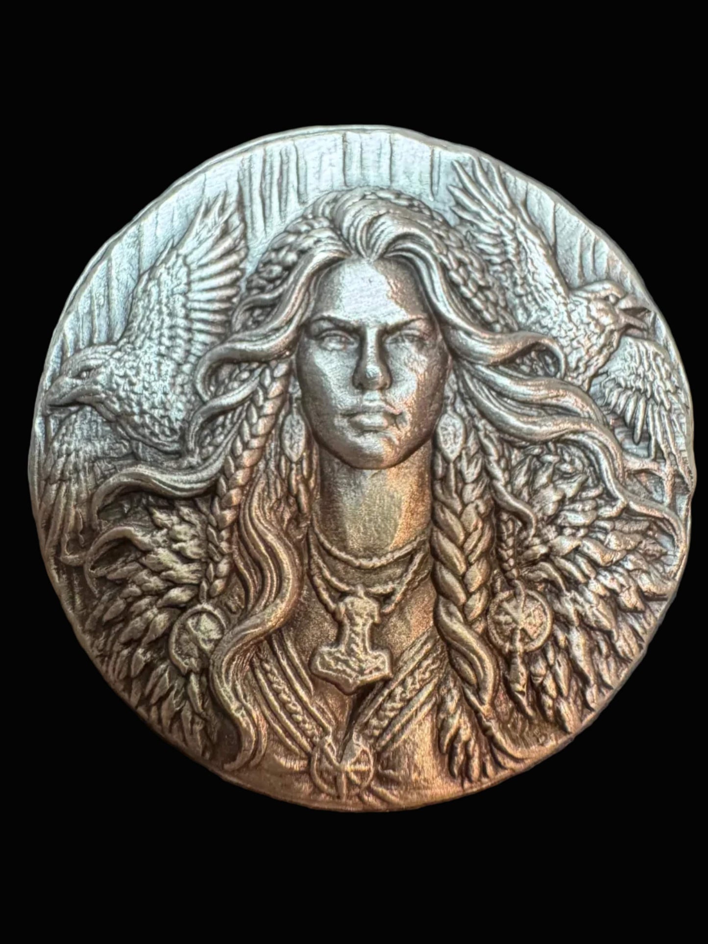 1 ozt MK BarZ "Freya" Hand Poured .999 FS