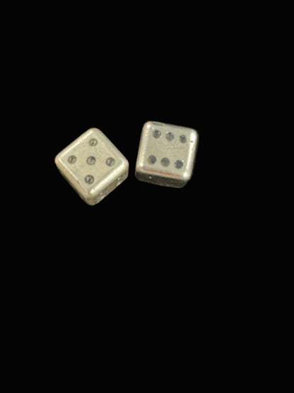 1.65 OZT MK BarZ "Lucky Dice Set" .999 Fine Silver