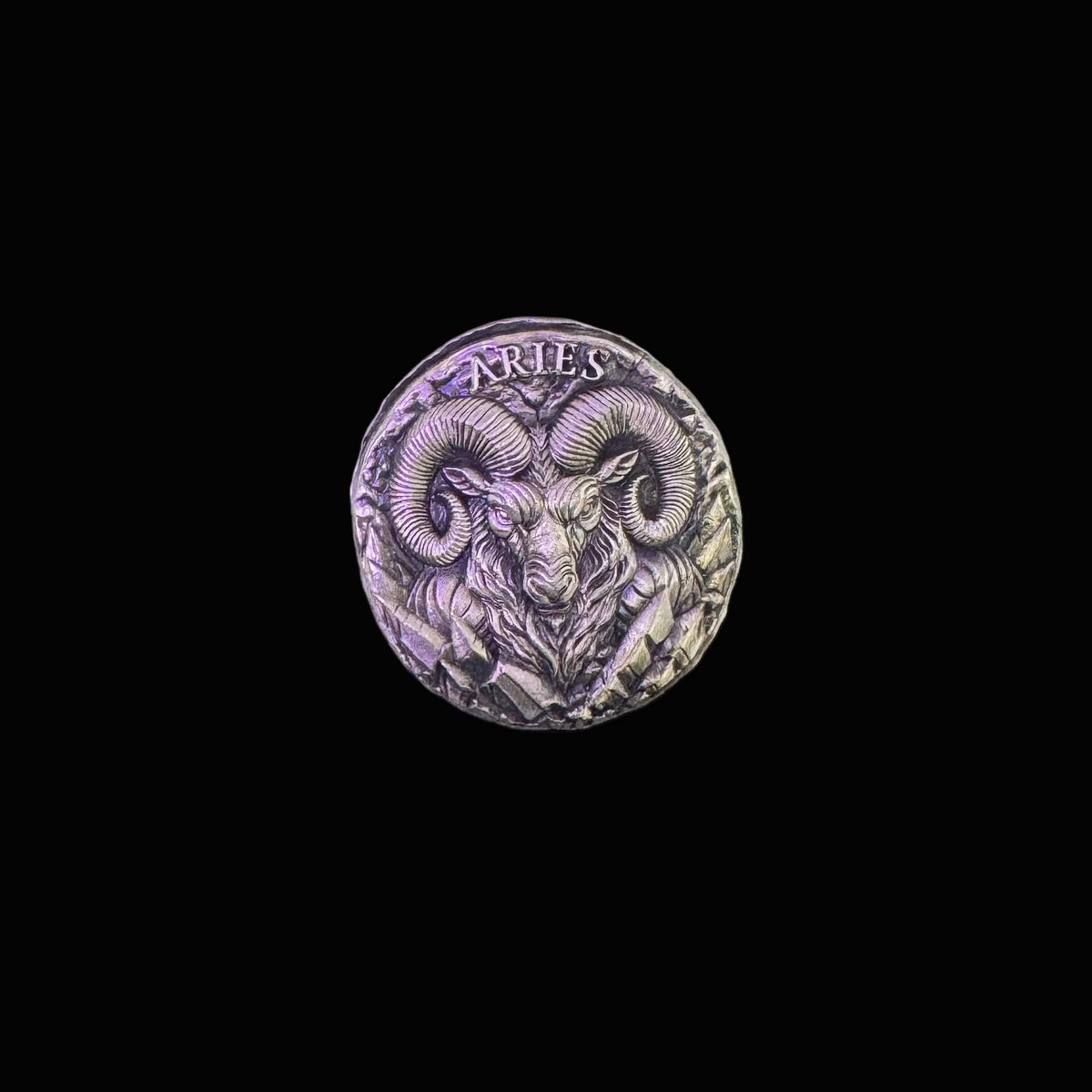 1 ozt MK BarZ "Aries" Hand Poured .999 FS