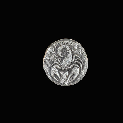 1 ozt MK BarZ "Scorpio" Hand Poured .999 FS