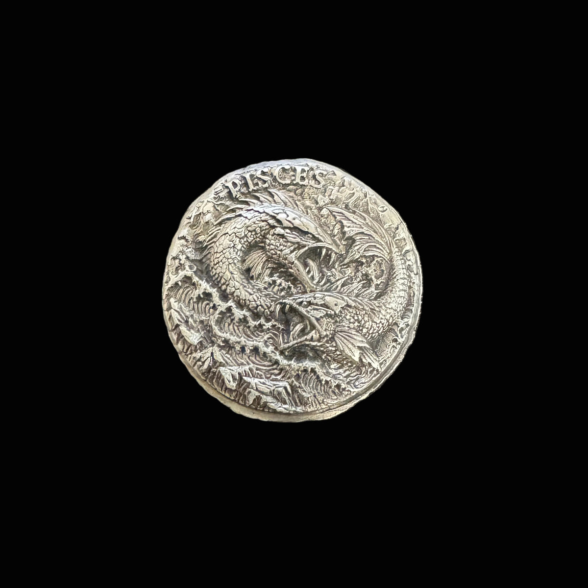 1 ozt MK BarZ "Pisces" Hand Poured .999 FS
