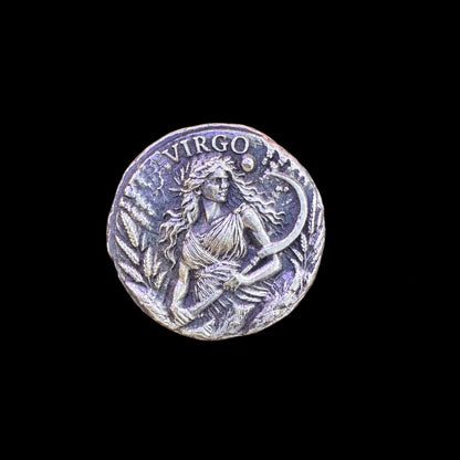 1 ozt MK BarZ "Virgo" Hand Poured .999 FS