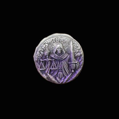 1 ozt MK BarZ "Libra" Hand Poured .999 FS
