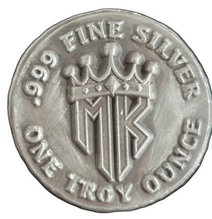 1 ozt MK BarZ "Sagittarius"  Astrological Series Hand Poured .999 FS