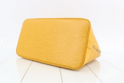 Louis Vuitton Yellow Epi Leather Alma