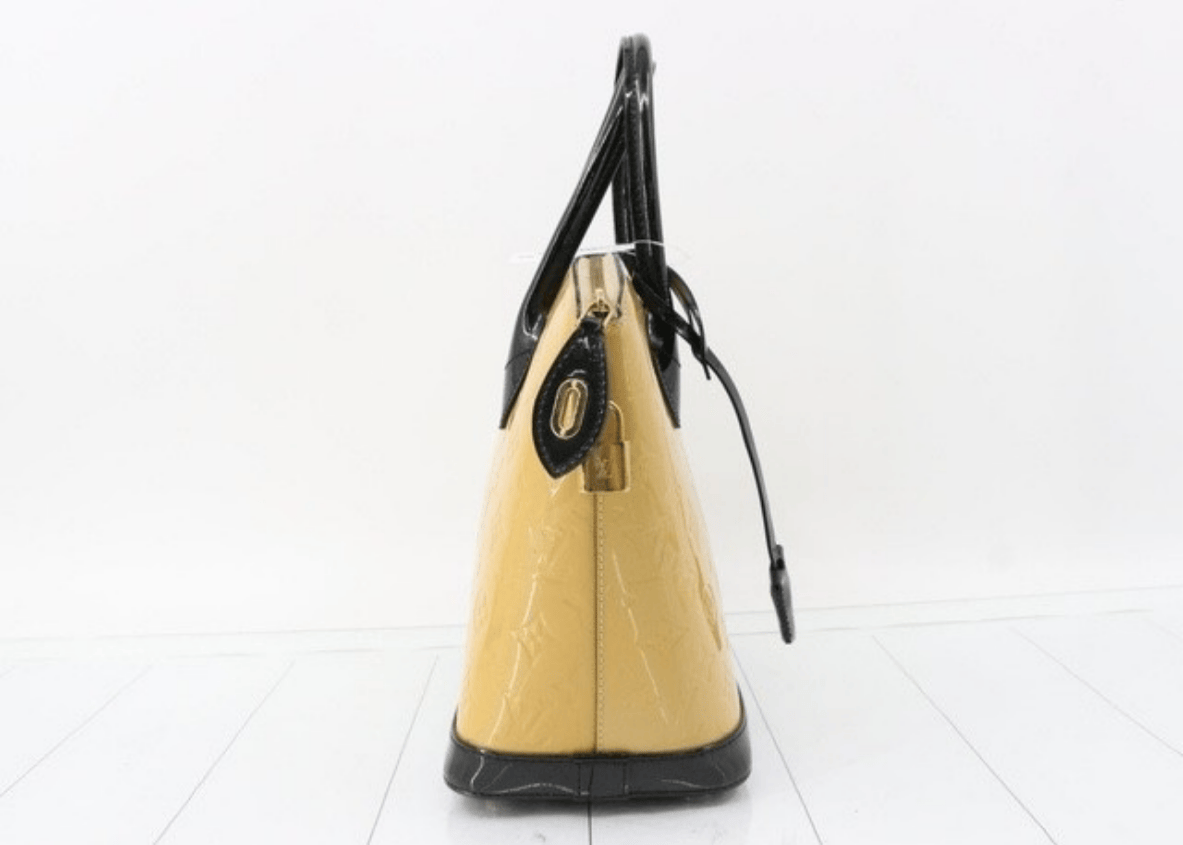 Louis Vuitton Louis Vuitton Lockit PM Black & Neutrals Vernis