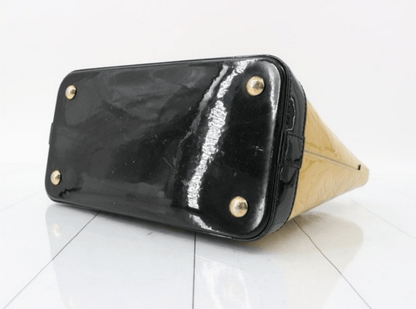 Louis Vuitton Louis Vuitton Lockit PM Black & Neutrals Vernis