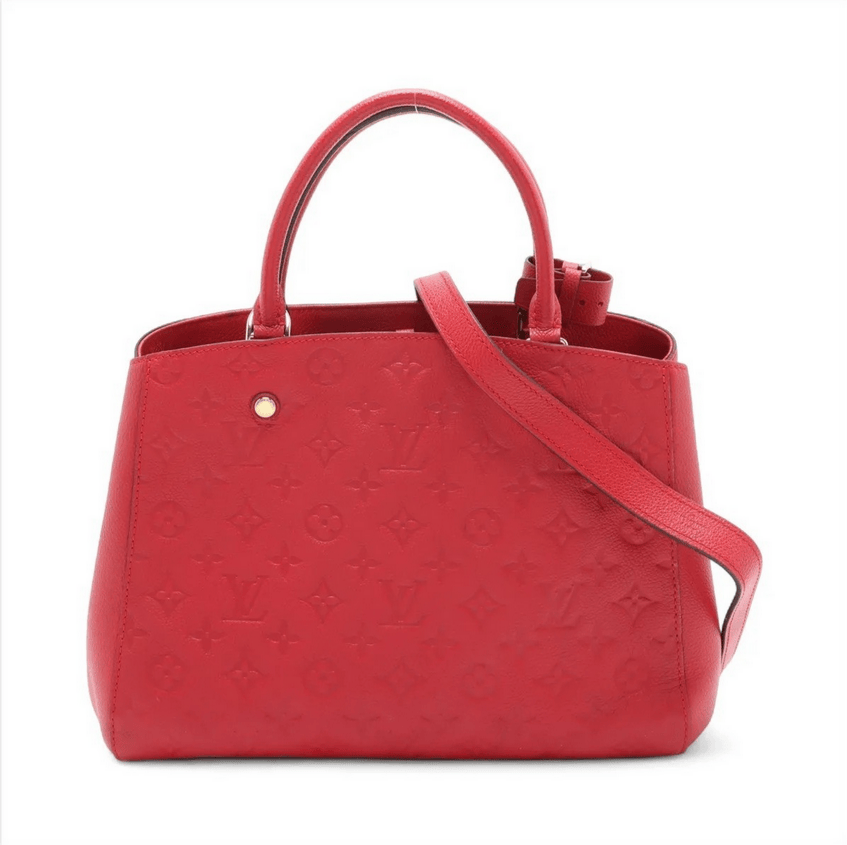 Louis Vuitton Monogram Empreinte Montaigne MM 2-Way Bag
