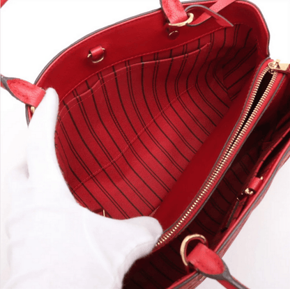 Louis Vuitton Monogram Empreinte Montaigne MM 2-Way Bag