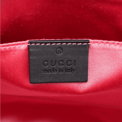Gucci GG Marmont Velour Backpack Black