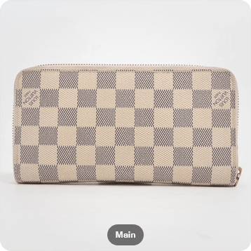 Louis Vuitton Damier Azul Zippy Wallet