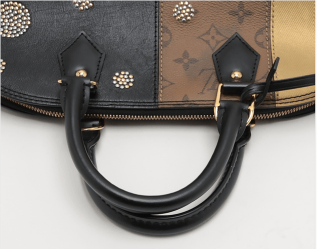 Louis Vuitton Reverse Monogram Studded Night Lights Alma PM