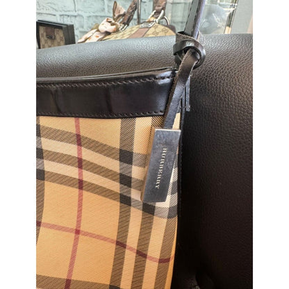 Burberry Check Shoulder Bag (MSRP $1750 + ) - Small / Canvas( + 1) / Shoulder Bag