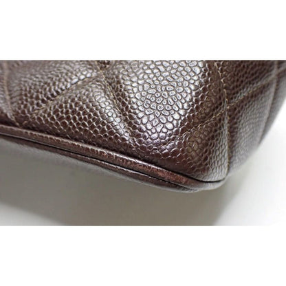 CHANEL Caviar Quilted Medallion Tote Brown - brown / leather / Tote