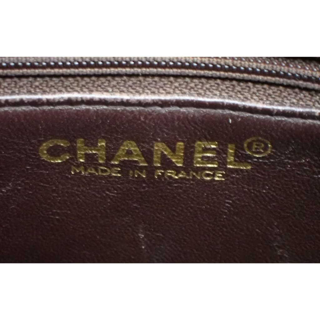 CHANEL Caviar Quilted Medallion Tote Brown - brown / leather / Tote