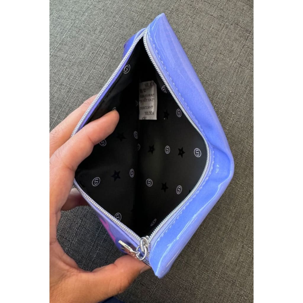 Dior NWOT Blue Gradient Makeup Pouch