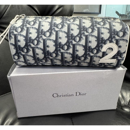 Dior Trotter Makeup Pouch - blue / Trotter / makeup pouch